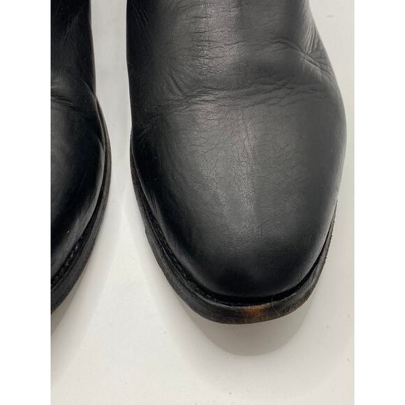 SUTRO FOOTWEAR Women's Black Leather Ortega Round-Toe Ankle Chelsea Boots SZ 8 - Picture 3 of 8